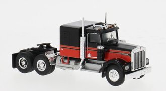 1:87 1977 Kenworth W 900 (Black/Red)