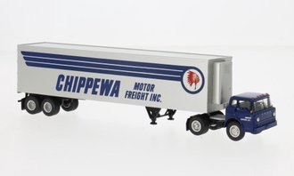 1:87 1970 Ford C-Series w/Reefer Trailer "Chippewa"