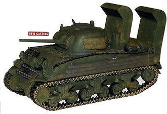 D-Day M4A3 Sherman "U.S. Army" w/Exhaust