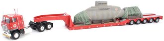 1:50 Texaco International Transtar w/King Trailer and Submarine "Texas Pipeline"