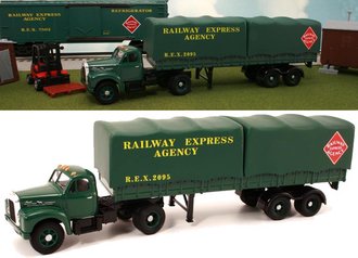 1:50 Mack B T/T "Railway Express" 1:50 Mack B T/T "Railway Express"