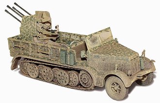D-Day German Sdkfz 7 Quad Gun D-Day German Sdkfz 7 Quad Gun