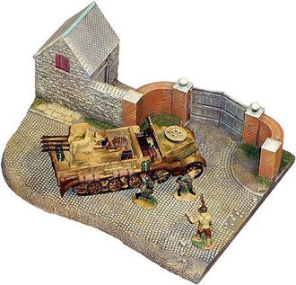 D-Day 'Surrender' Set #2 - Sdkfz, Three Figures & Diorama Base D-Day 'Surrender' Set #2 - Sdkfz, Three Figures & Diorama Base