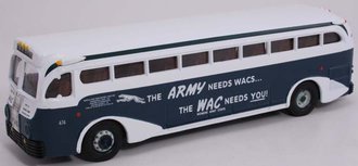 1:50 GM 743 Bus "Army/WAC - Greyhound"