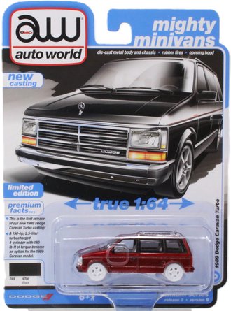 Chase 1:64 1989 Dodge Caravan Turbo (Version B) Chase 1:64 1989 Dodge Caravan Turbo (Version B)