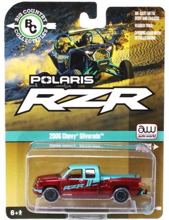Chase 1:64 2006 Chevy Silverado Extended Cab Stepside "Polaris" Chase 1:64 2006 Chevy Silverado Extended Cab Stepside "Polaris"