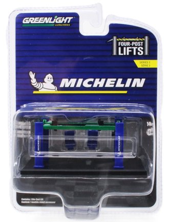 Chase 1:64 Auto Body Shop - Four-Post Lifts Series 3 "Michelin Tires" Chase 1:64 Auto Body Shop - Four-Post Lifts Series 3 "Michelin Tires"
