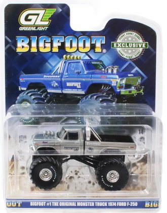 Chase 1:64 Bigfoot #1 The Original Monster Truck (1979) - 1974 Ford F-250 Monster Truck **RAW Body** Chase 1:64 Bigfoot #1 The Original Monster Truck (1979) - 1974 Ford F-250 Monster Truck **RAW Body**