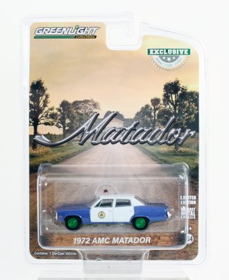 Chase 1:64 1972 AMC Matador "Colonial City Police"