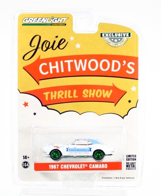 Chase 1:64 1967 Chevrolet Camaro "Joie Chitwood's Legion of Worlds Greatest Daredevils"