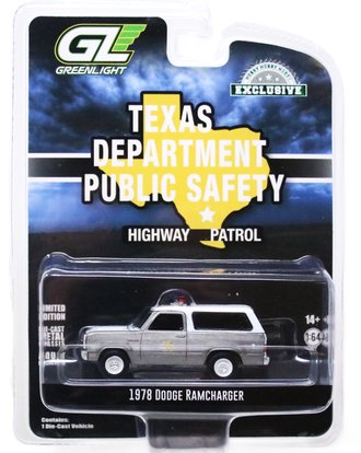 1:64 1978 Dodge Ramcharger "Texas Department of Public Safety" ***RAW Body***
