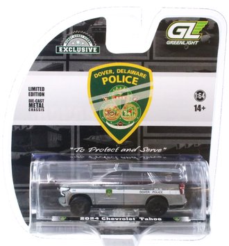 Chase 1:64 2024 Chevrolet Tahoe - Dover Police - 100th Anniversary Edition ***RAW Body*** Chase 1:64 2024 Chevrolet Tahoe - Dover Police - 100th Anniversary Edition ***RAW Body***