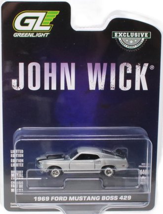 Chase 1:64 John Wick - 1969 Ford Mustang BOSS 429 **RAW Body*** Chase 1:64 John Wick - 1969 Ford Mustang BOSS 429 **RAW Body***