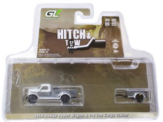 Chase 1:64 1950 Dodge Power Wagon w/¼-Ton Cargo Trailer ***RAW Body*** Chase 1:64 1950 Dodge Power Wagon w/¼-Ton Cargo Trailer ***RAW Body***