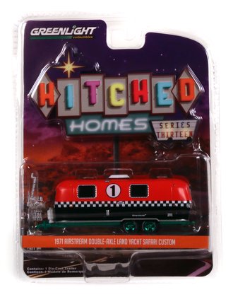 Chase 1:64 1971 Airstream Double-Axle Land Yacht Safari - Custom Firestone Racing #1