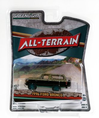 Chase 1:64 1996 Ford Bronco (Lifted) (Custom Matte Black/Camouflage) Chase 1:64 1996 Ford Bronco (Lifted) (Custom Matte Black/Camouflage)
