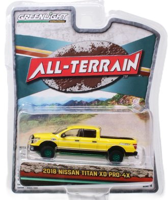 Chase 1:64 2018 Nissan Titan XD Pro-4X (Solar Flare w/Black Trim) Chase 1:64 2018 Nissan Titan XD Pro-4X (Solar Flare w/Black Trim)