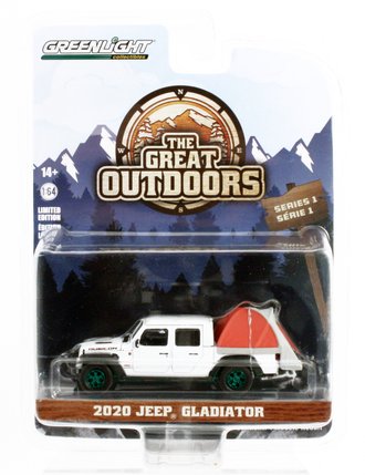 Chase 1:64 2020 Jeep Gladiator w/Modern Truck Bed Ten