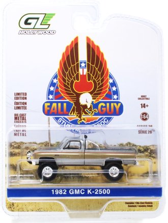 Chase 1:64 Fall Guy Stuntman Association - 1982 GMC K-2500 Sierra Grande Wideside ***RAW Body***