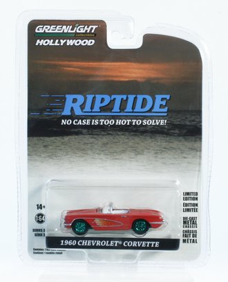 Chase 1:64 Riptide (1984-86 TV Series) - 1960 Chevrolet Corvette C1 Chase 1:64 Riptide (1984-86 TV Series) - 1960 Chevrolet Corvette C1