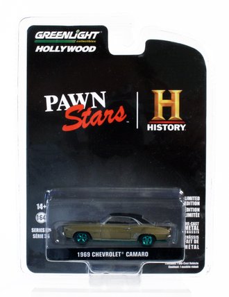 Chase 1:64 Pawn Stars (2009-Present TV Series) - 1969 Chevrolet Camaro Z/28
