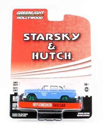 Chase 1:64 Starsky and Hutch (1975-79 TV Series) Series 2 - 1971 Checker Taxi "Beverly Hills Cab" Chase 1:64 Starsky and Hutch (1975-79 TV Series) Series 2 - 1971 Checker Taxi "Beverly Hills Cab"
