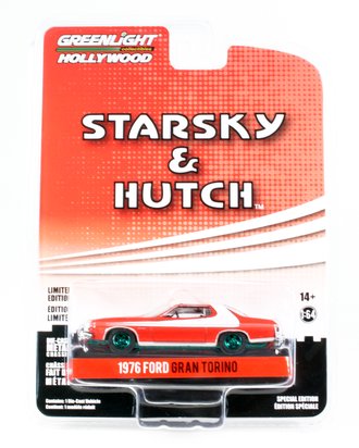 Chase 1:64 Starsky and Hutch (1975-79 TV Series) Series 2 - 1976 Ford Gran Torino (Crashed Version)