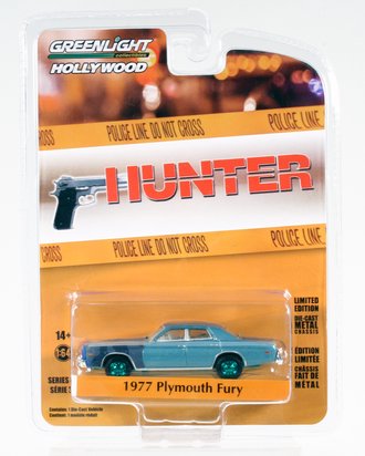Chase 1:64 Hunter (1984-91 TV Series) - Sergeant Rick Hunter's 1977 Plymouth Fury Chase 1:64 Hunter (1984-91 TV Series) - Sergeant Rick Hunter's 1977 Plymouth Fury