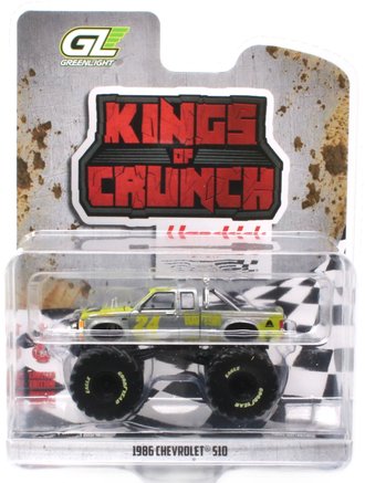 Chase 1:64 1986 Chevrolet S-10 Monster Truck - #24 Raptor ***RAW Body*** Chase 1:64 1986 Chevrolet S-10 Monster Truck - #24 Raptor ***RAW Body***