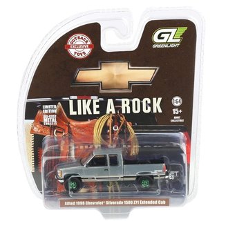 Chase 1:64 Lifted 1998 Chevy Silverado 1500 Extended Cab Pickup Truck ***RAW Body***