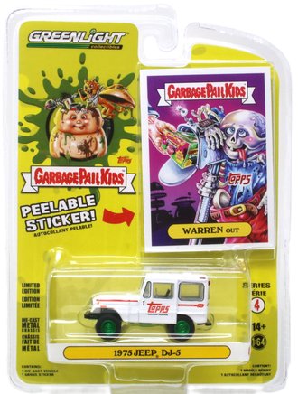 Chase 1:64 Garbage Pail Kids - 1975 Jeep DJ-5 "Warren Out"