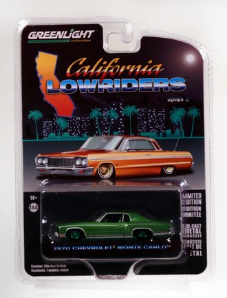 Chase 1:64 1970 Chevrolet Monte Carlo (Green)