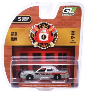 Chase 1:64 2011 Ford Crown Victoria "Palmyra, PA Fire Department" ***RAW Body***
