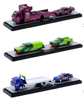 Chase Set - 1:64 Coca-Cola Auto-Haulers Release 95 (Set of 3) *** Includes 1 Chase Version ***
