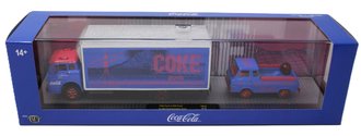 Chase 1:64 1966 Ford C-950 Truck w/1964 Ford Econoline Truck "Coca-Cola"