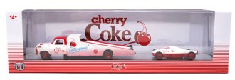 Chase 1:64 1969 Ford F-250 and Belly Tanker "Cherry Coke" ***Red Trim***