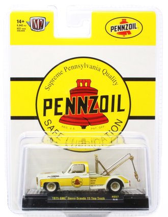 Chase 1:64 1975 GMC Sierra Grande 15 Tow Truck "Pennzoil" Chase 1:64 1975 GMC Sierra Grande 15 Tow Truck "Pennzoil"