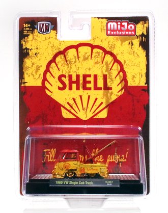 Chase 1:64 1960 Volkswagen Single Cab Tow Truck "Shell Oil" (Weathered) *** Gold Trim *** Chase 1:64 1960 Volkswagen Single Cab Tow Truck "Shell Oil" (Weathered) *** Gold Trim ***