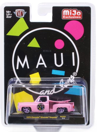 Chase 1:64 1979 Chevrolet Silverado Stepside w/Surfboard "Maui & Son"