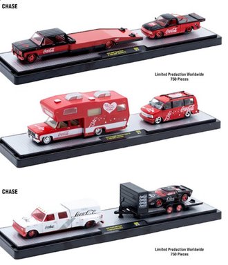 Chase Coca-Cola 1:64 Auto-Hauler Release S05 (Set of 3) *** Includes 2 Chase Versions *** Chase Coca-Cola 1:64 Auto-Hauler Release S05 (Set of 3) *** Includes 2 Chase Versions ***