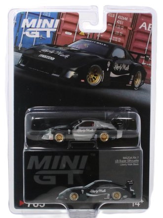Chase 1:64 Mazda RX-7 LB-Super Silhouette ***RAW Body*** Chase 1:64 Mazda RX-7 LB-Super Silhouette ***RAW Body***