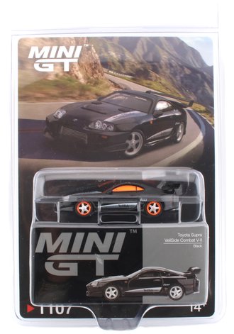 Chase 1:64 Toyota Supra VeilSide Combat V-II ***Orange Wheels/Windows*** Chase 1:64 Toyota Supra VeilSide Combat V-II ***Orange Wheels/Windows***