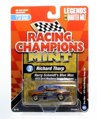 Chase 1:64 1973 Ford Mustang Blue Max FC *** Gold Strike Chase Version *** Chase 1:64 1973 Ford Mustang Blue Max FC *** Gold Strike Chase Version ***
