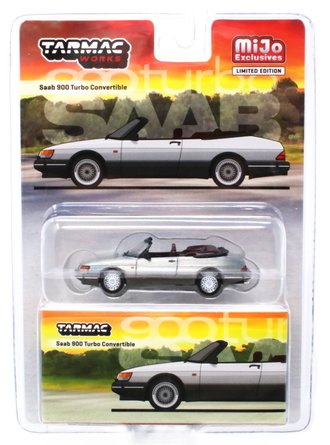 Chase 1:64 Saab 900 Turbo Convertible (White)