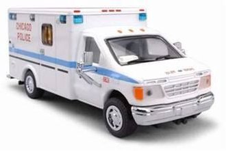 1:64 Ford E-350 Special Operations Unit "Chicago Police Dept #6831" - RARE Only 756 Units Made