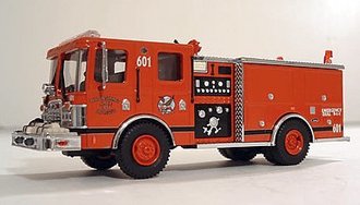 1:64 Luverne Fire Engine "Willow Springs #601" 1:64 Luverne Fire Engine "Willow Springs #601"