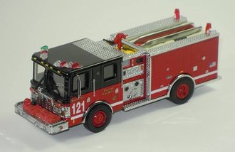 1:64 Luverne Fire Engine "Chicago #121" 1:64 Luverne Fire Engine "Chicago #121"