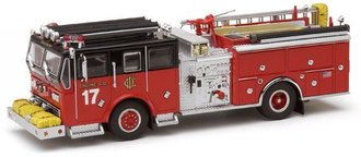 1:64 Ward LaFrance Fire Pumper "Chicago Backdraft #17"