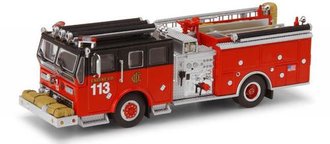 1:64 Ward LaFrance Fire Pumper "Chicago #113" - Pastime Hobbies Special