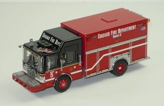 1:64 HME/Central States Squad Truck "Chicago Squad 5" - Code 3 Collectors Club